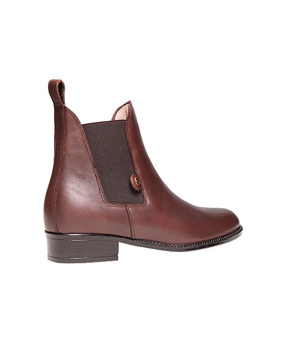 buty jezdzieckie Hippica classic brązowe skórzane