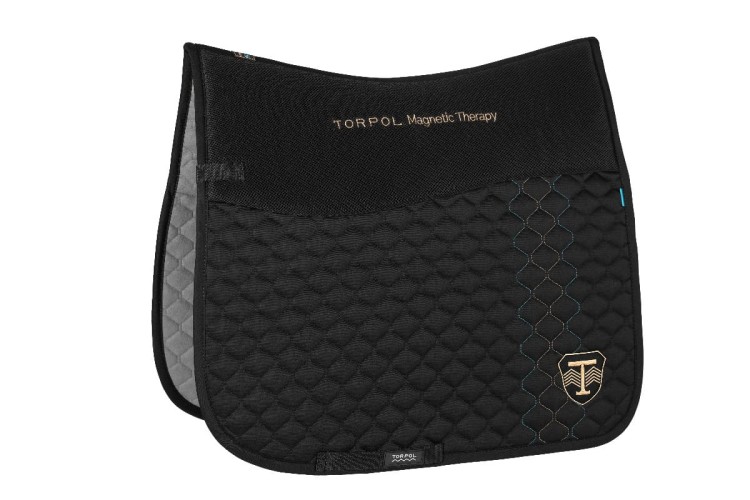 TORPOL_Magnetic_Classic_Dressage_Saddle_Pad_black_left_side.jpg