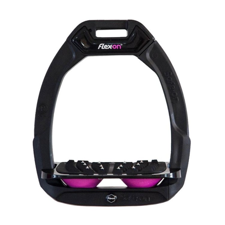 strzemiona-bezpieczne-flex-on-z-kolcami-dorośli-czarno-czarno-różowe.jpg