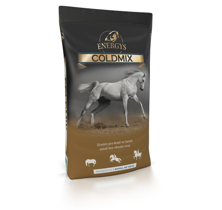 pasza dla koni Energys Coldmix , musly bez owsa dla koni o wybujałym temperamencie