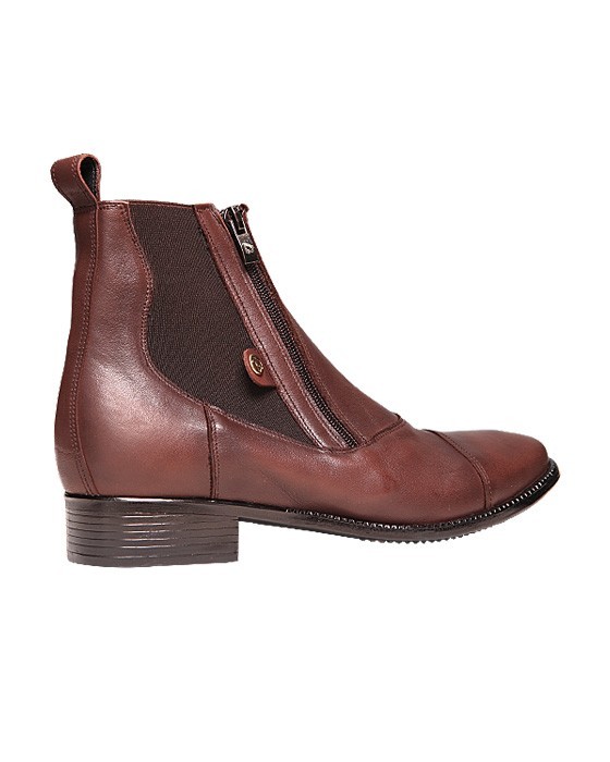 hippica elite brązowe z zamkiem