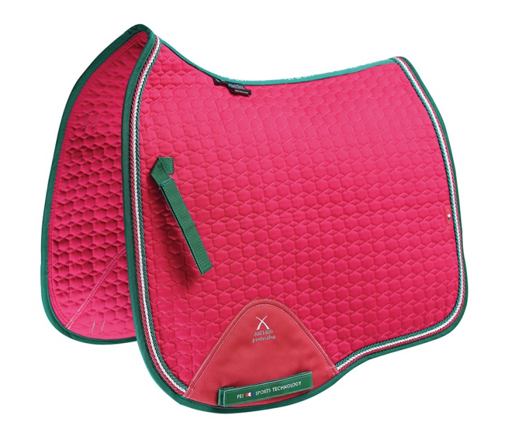 European Cotton Dressage Sq - Fuchsia.jpg