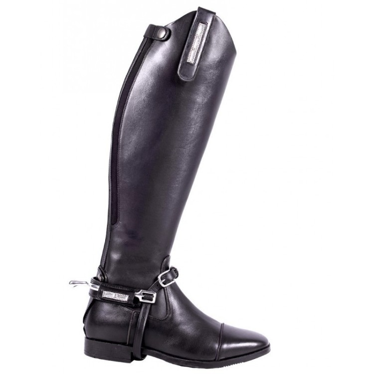 osłonka na ostrogi QHP Lupine - wygląd na bucie