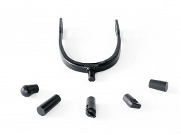 Ostrogi plastikowe z wymiennymi końcówkami Compositi -czarne