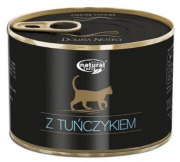 Dolina Noteci Natural Taste z tuńczykiem dla kota 185g