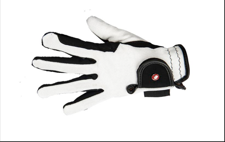 HKM rękawiczki jeździeckie białe