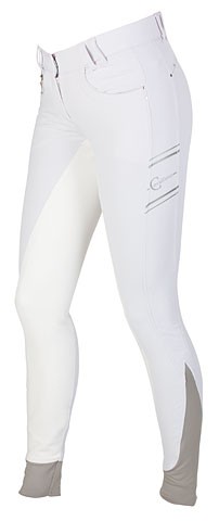 bryczesy białe detroit 2.0