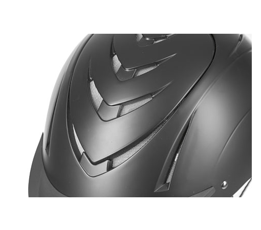 Kask do jazdy konnej Kerbl Nerron czarny mat