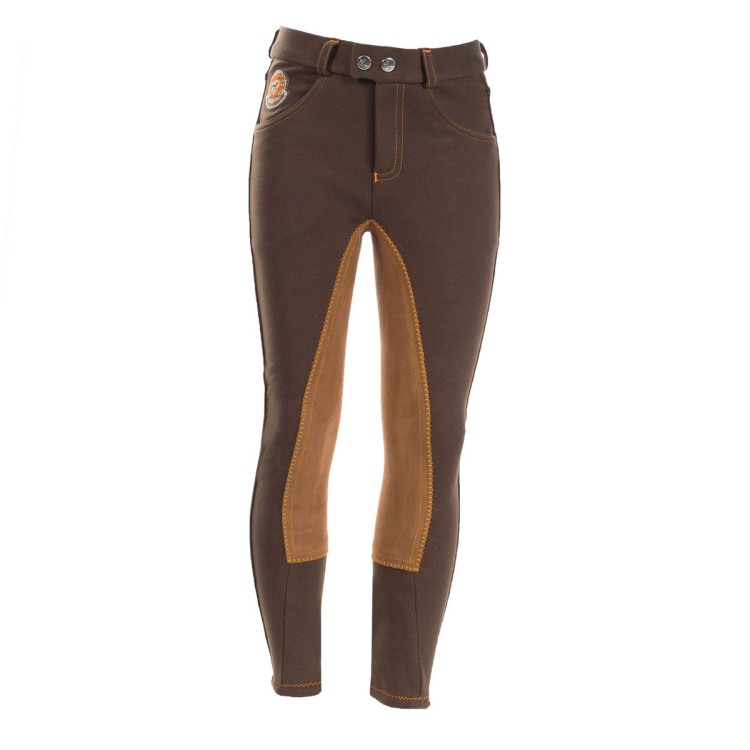 bryczesy dziecięce horze jen jr brazowe