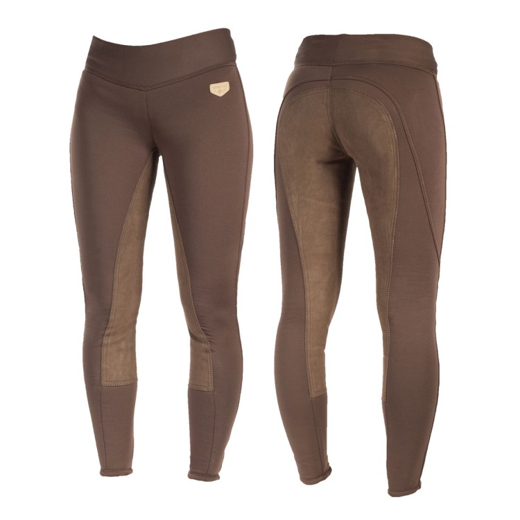 bryczesy damskieleginsy  ocieplane z pełnym lejem Horze Active