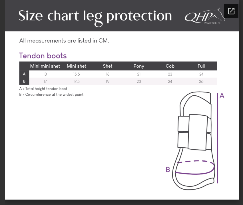 romiary ochraniaczy shetty i pony